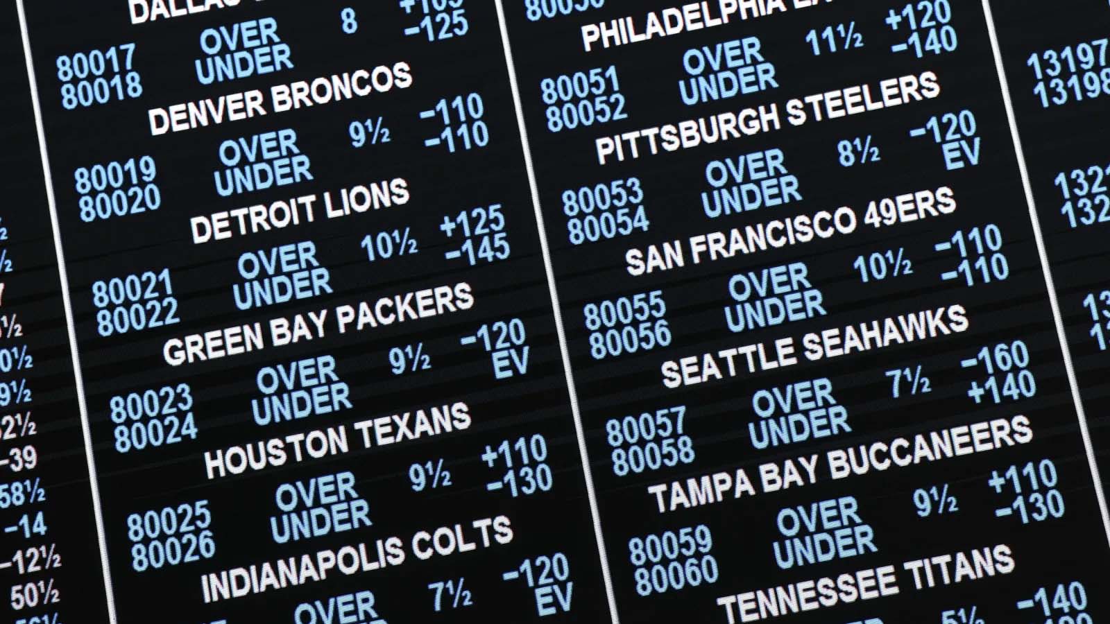 NFL Week 1 Unders Have Hit 55% Since 2005